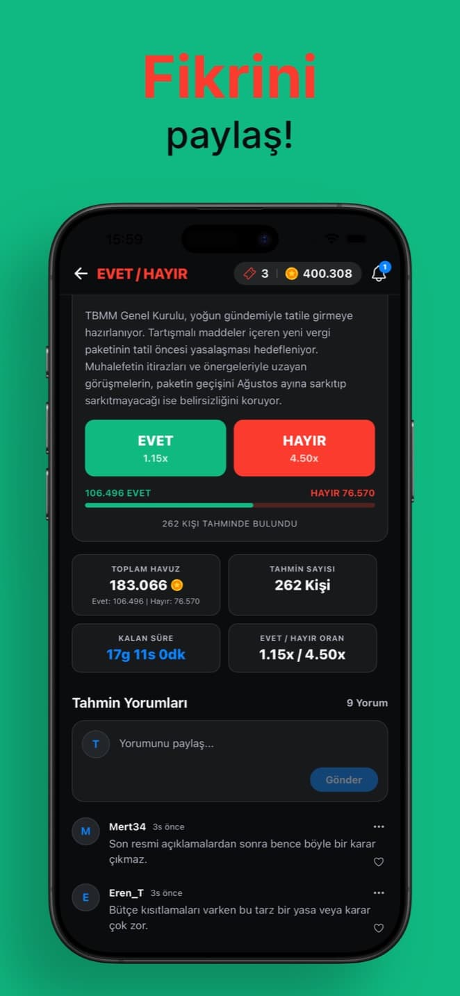 Evet / Hayır — screenshot 3